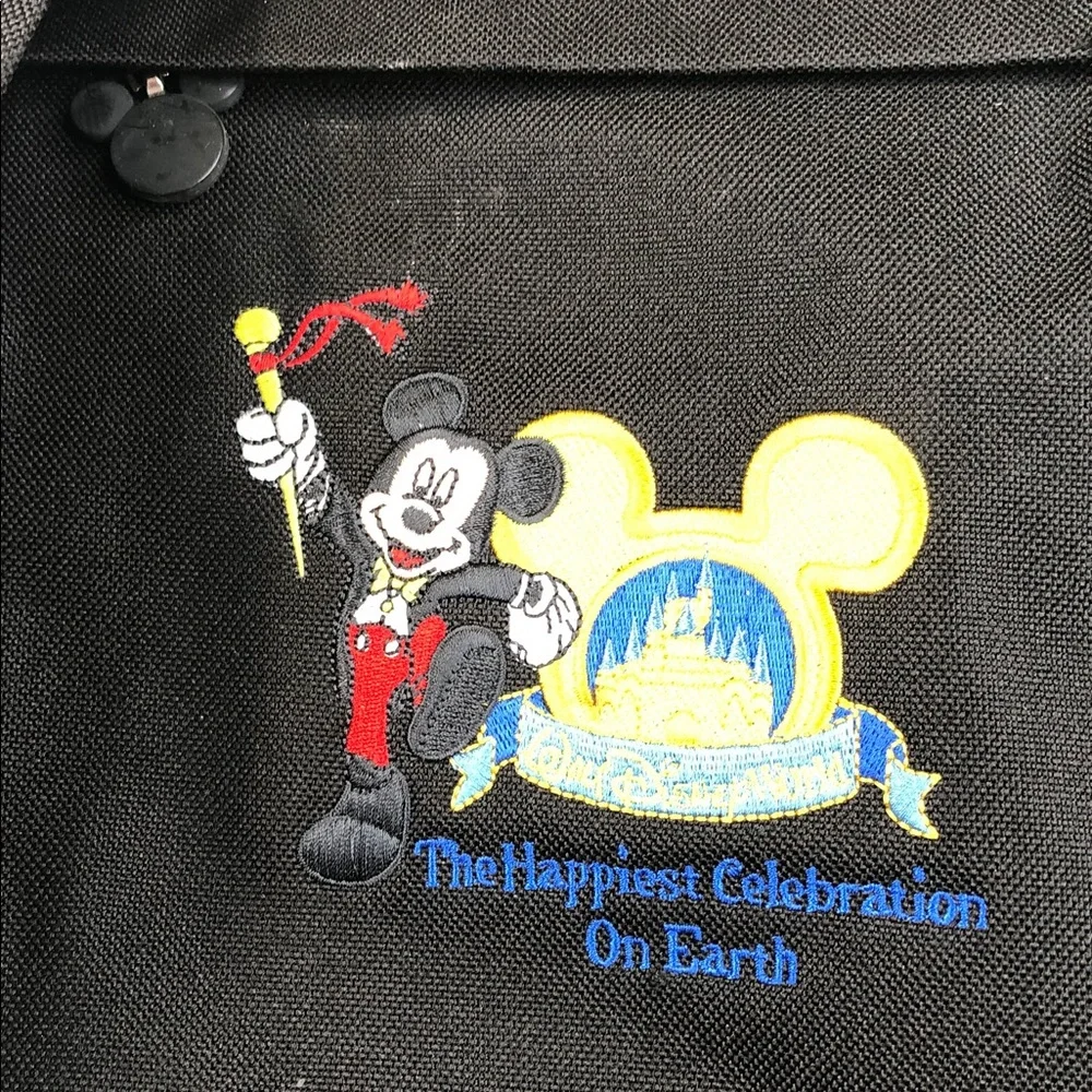 Vintage Mickey Mouse Disney World Sling Backpack Happiest Celebration on Earth